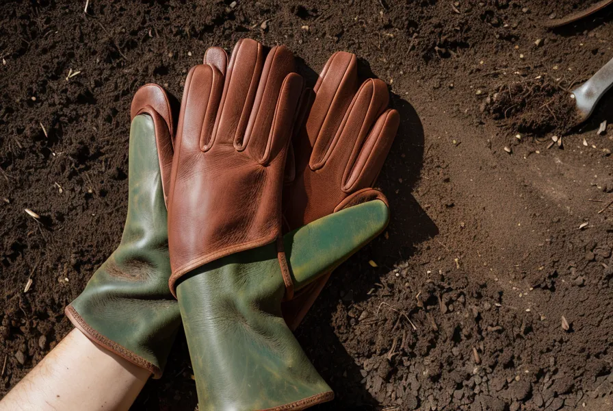 Planting a Green Giant Arborvitae in thick red clay soil.