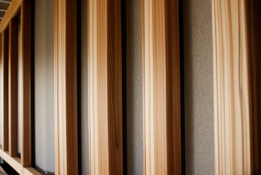 Stud wall framing spaced sixteen inches on center for a DIY shed build