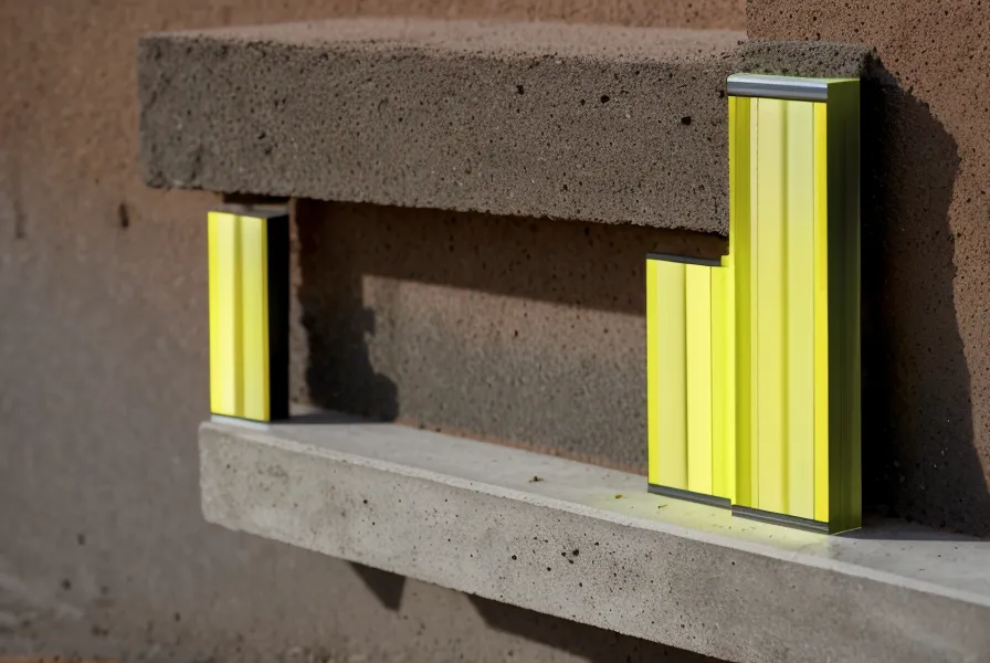 Checking a wall bottom plate for level against an uneven concrete foundation during outdoor construction