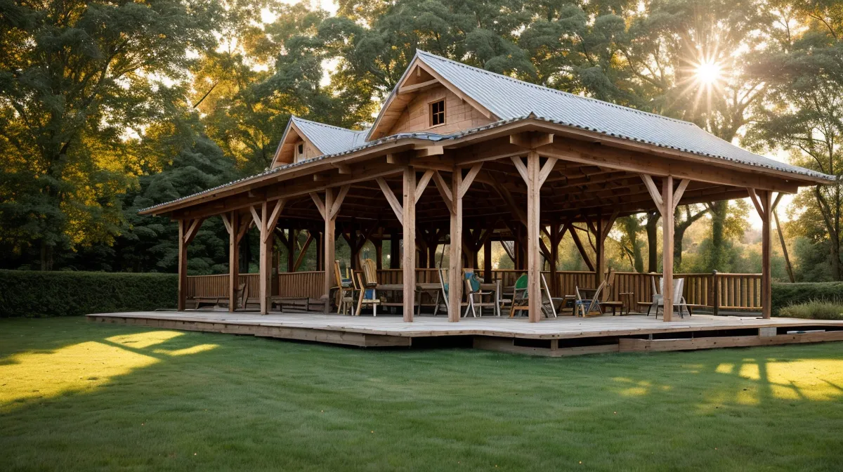 DIY picnic table build for backyard outdoor dining and family meals